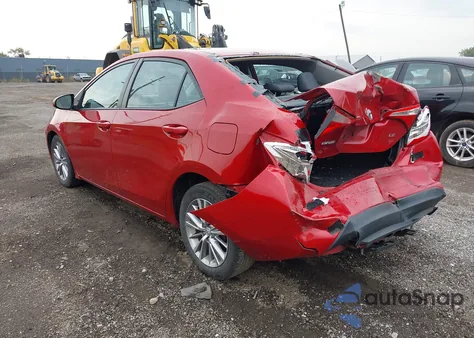 2014 Toyota Corolla Le Premium z USA, uszkodzony, nr VIN 2T1BURHE4EC172787